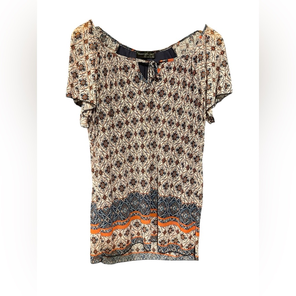 Women's Patterned Top - Picture 2 of 3